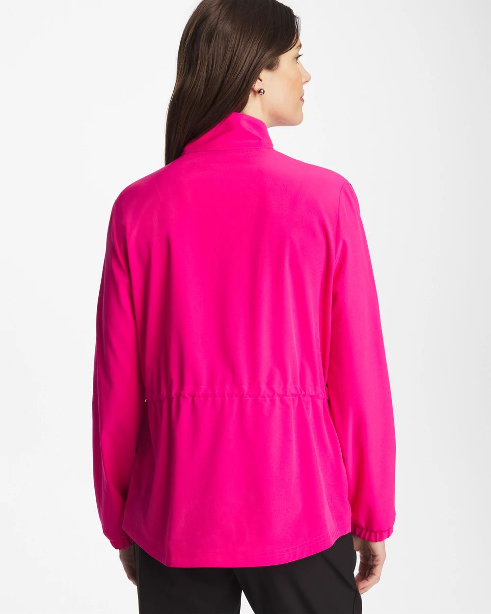 Zenergy® UPF Lattice-Trim Jacket | Chico's